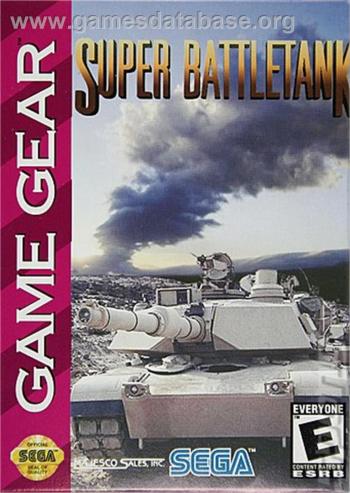Cover Super Battletank for Game Gear